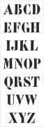 Mehrwegschablone Buchstaben 6
